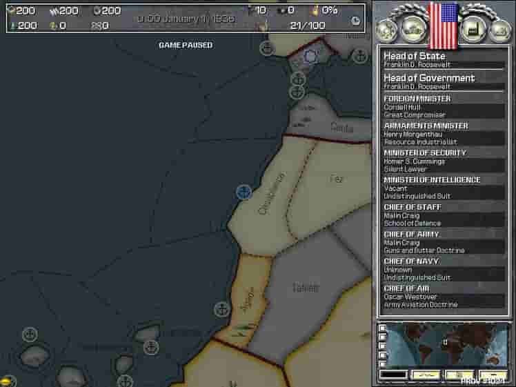 Hearts of Iron screenshot thumbnail screenshot 4