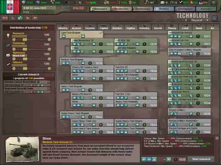 Hearts of Iron III screenshot thumbnail screenshot 0