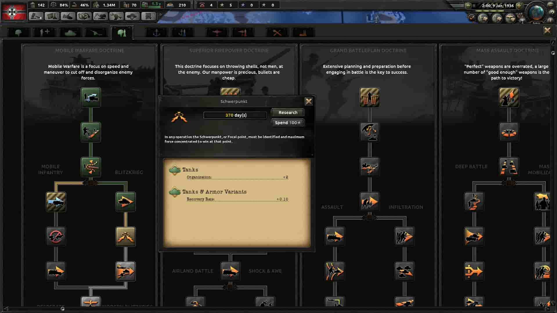 Hearts of Iron IV screenshot thumbnail screenshot 1