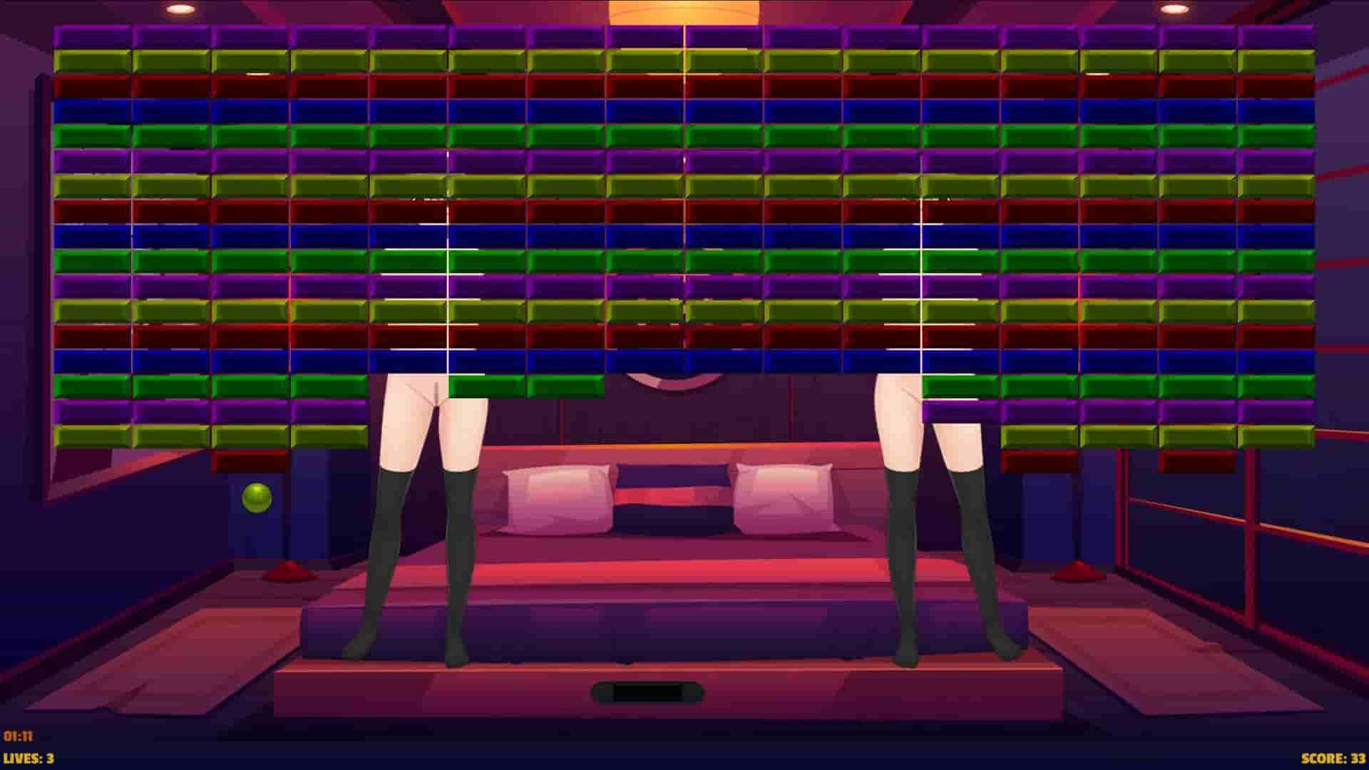 Hentai Brick Breaker screenshot thumbnail screenshot 1