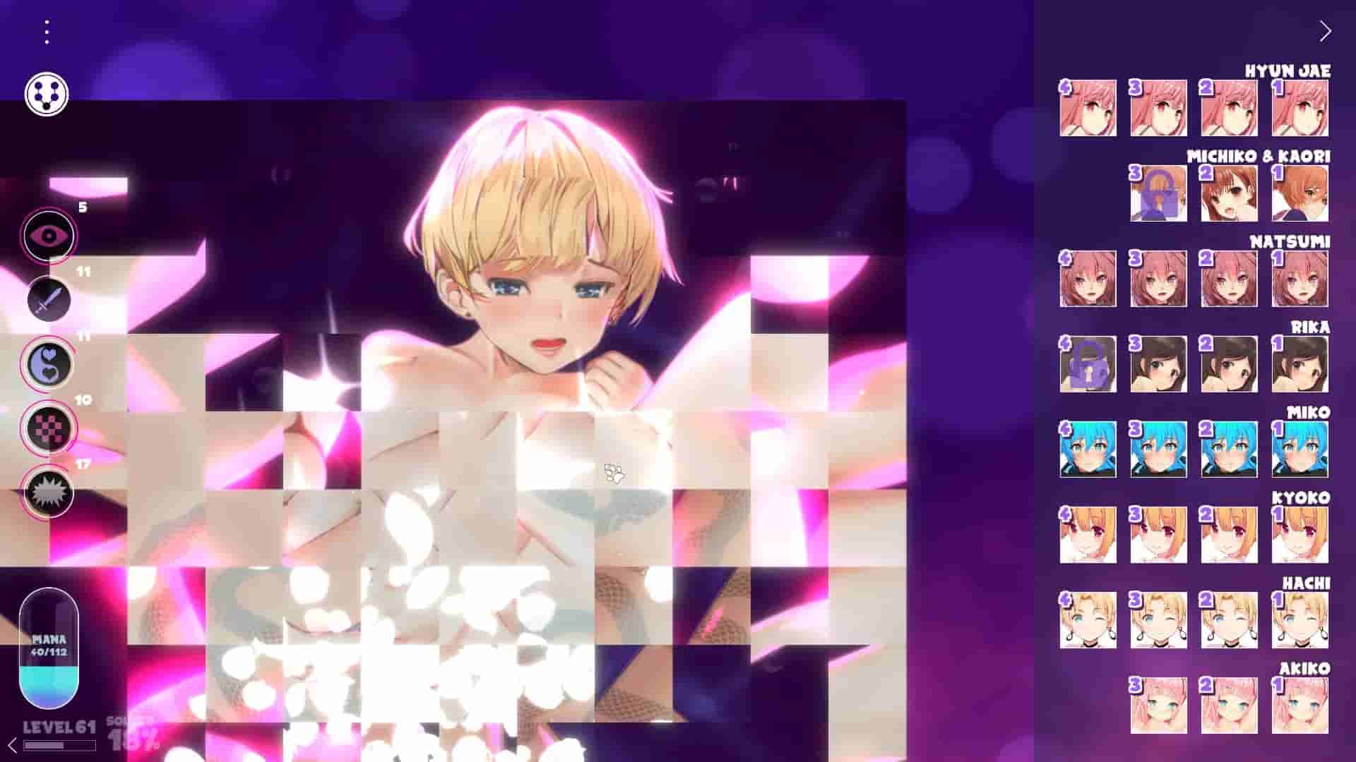 Hentai Mosaique Puzzle screenshot thumbnail screenshot 6