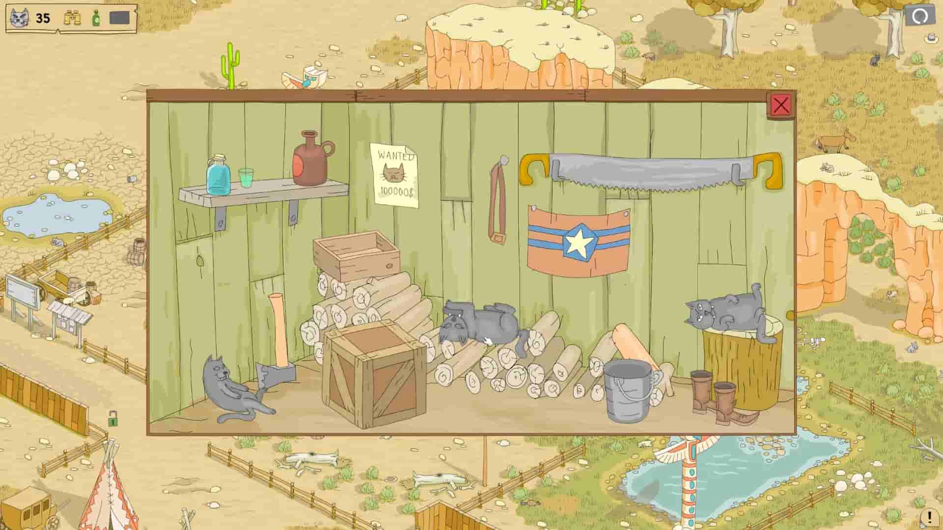 Hidden Cat Outlaws screenshot thumbnail screenshot 7