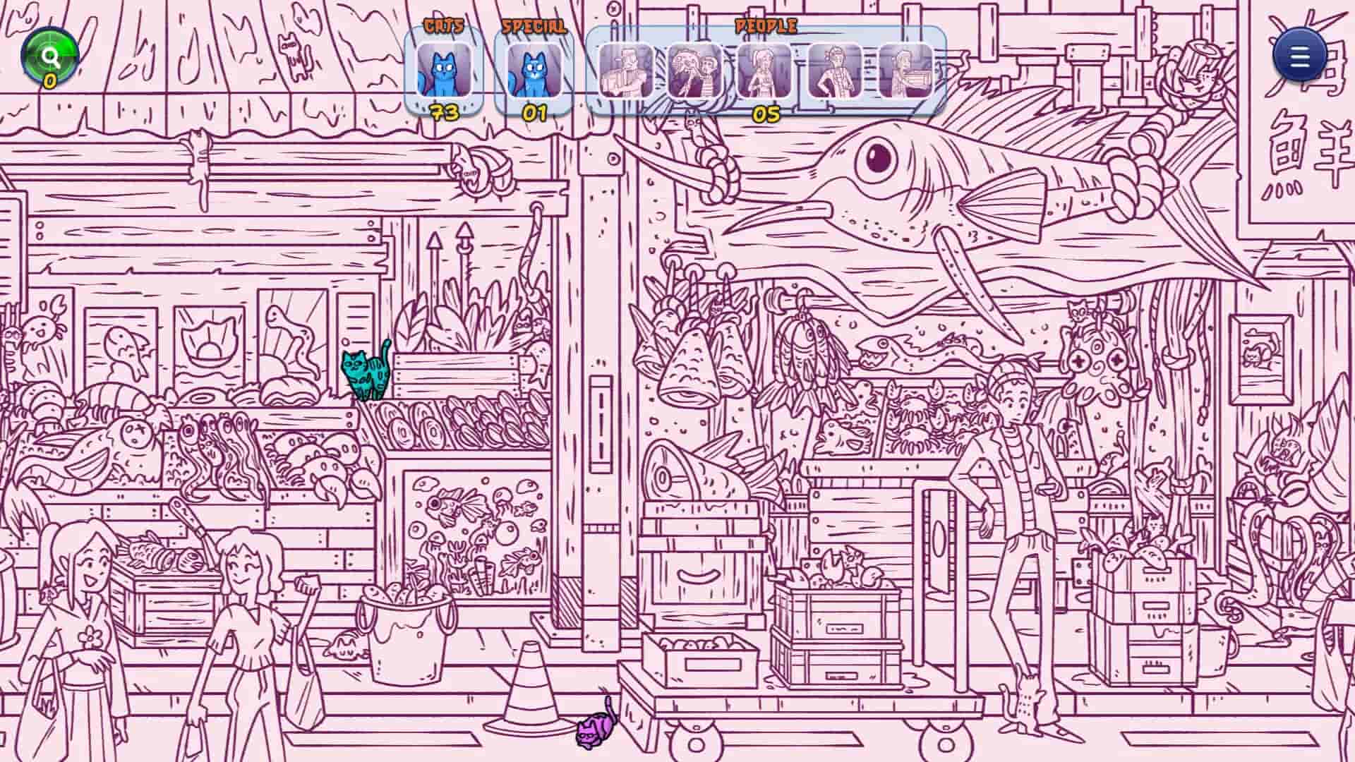 Hidden Cats in Tokyo screenshot thumbnail screenshot 8