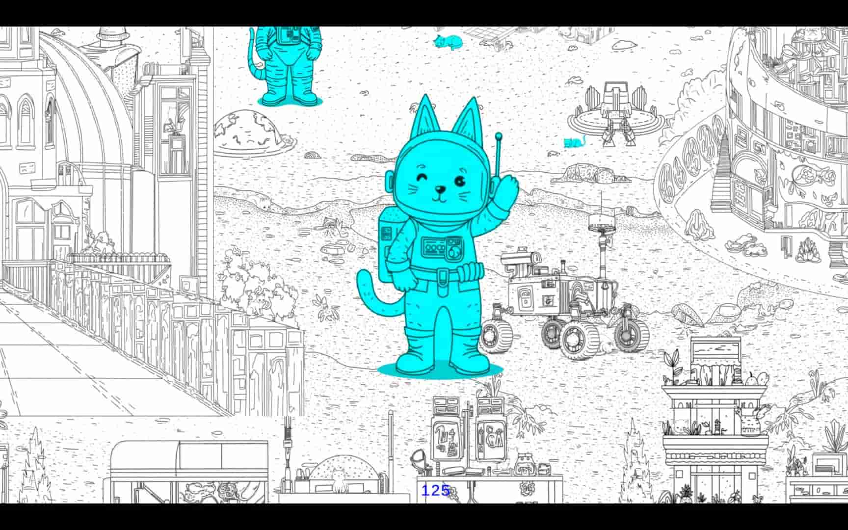 Hidden Cats of Mars screenshot thumbnail screenshot 4