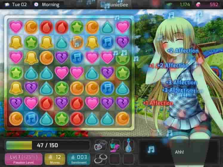 HuniePop screenshot thumbnail screenshot 2