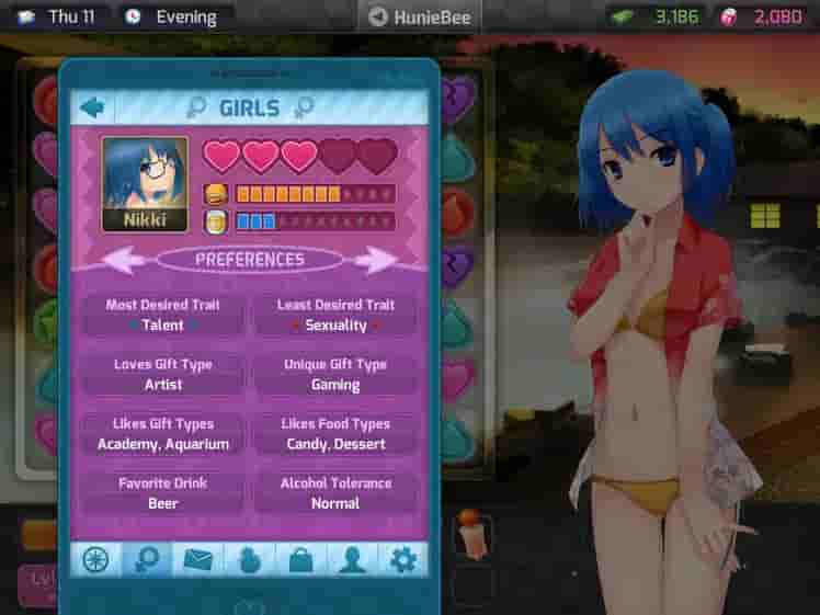 HuniePop screenshot thumbnail screenshot 3