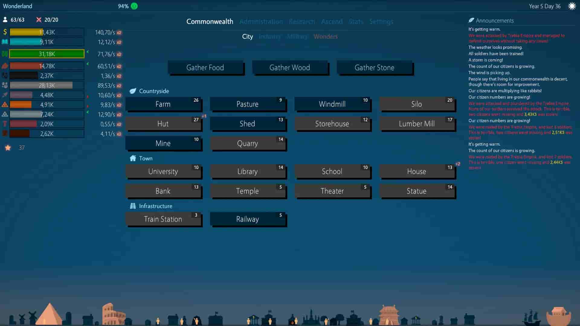 Idle Commonwealth screenshot thumbnail screenshot 1