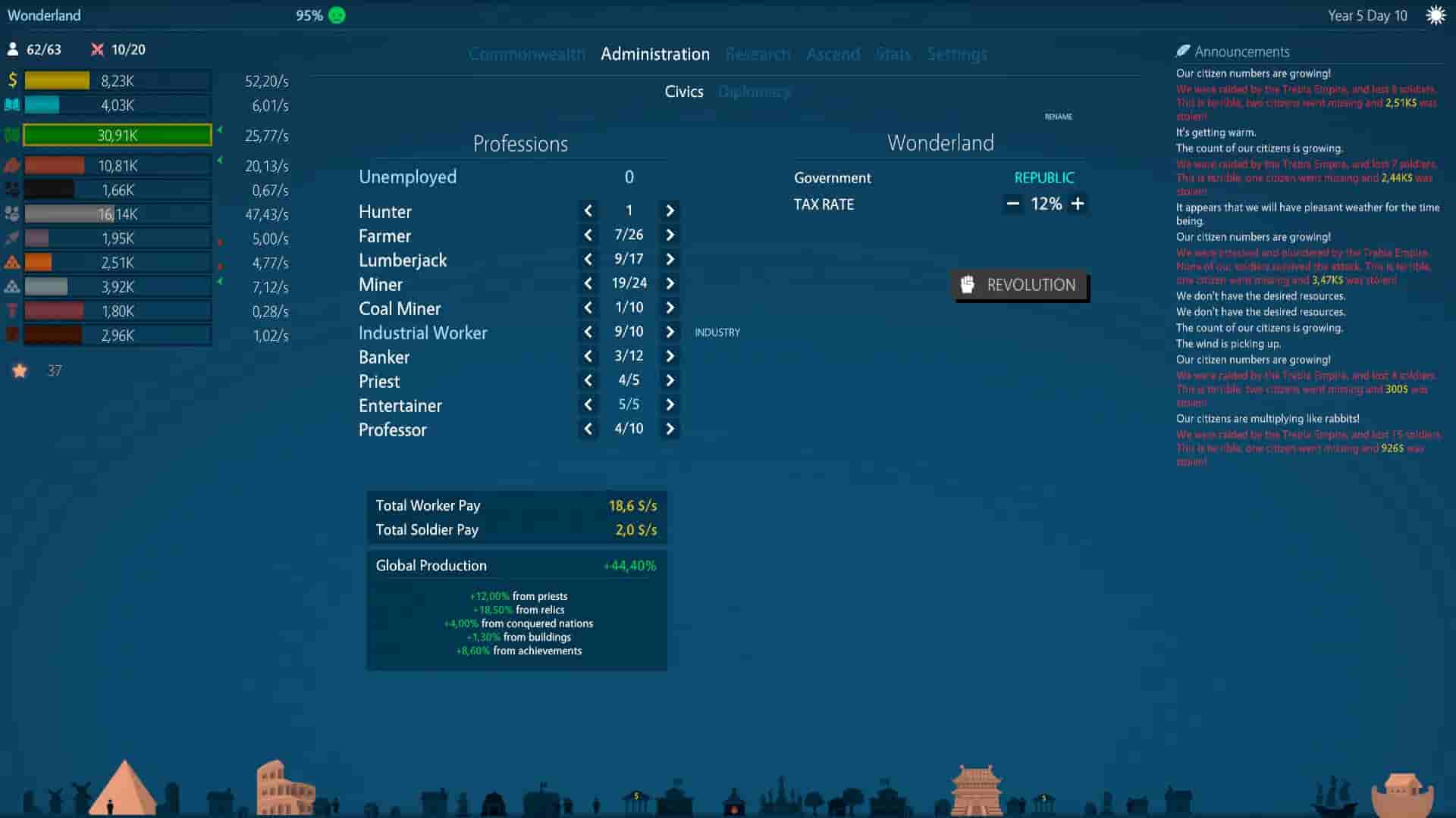 Idle Commonwealth screenshot thumbnail screenshot 2