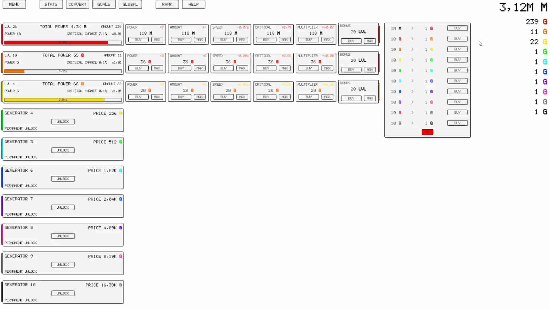 Idle: Generators screenshot thumbnail screenshot 2