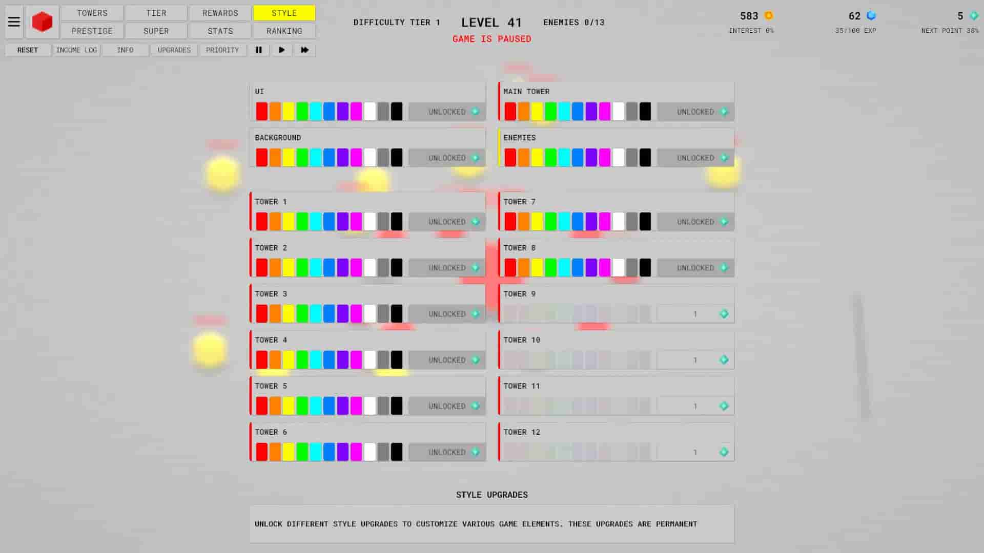 Idle Towers screenshot thumbnail screenshot 4