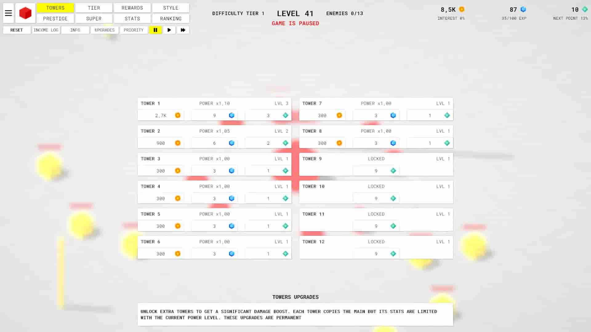 Idle Towers screenshot thumbnail screenshot 7