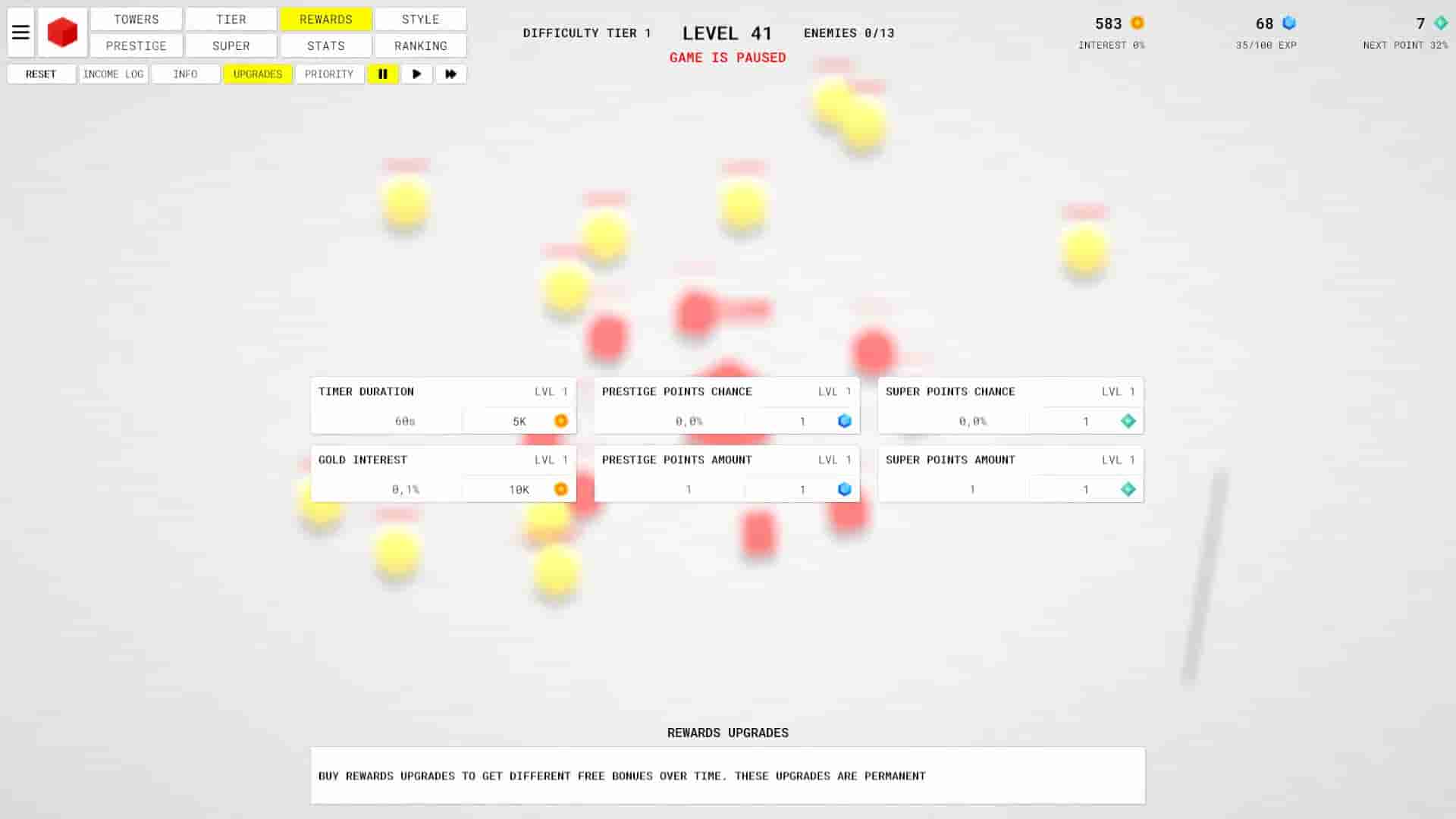 Idle Towers screenshot thumbnail screenshot 9