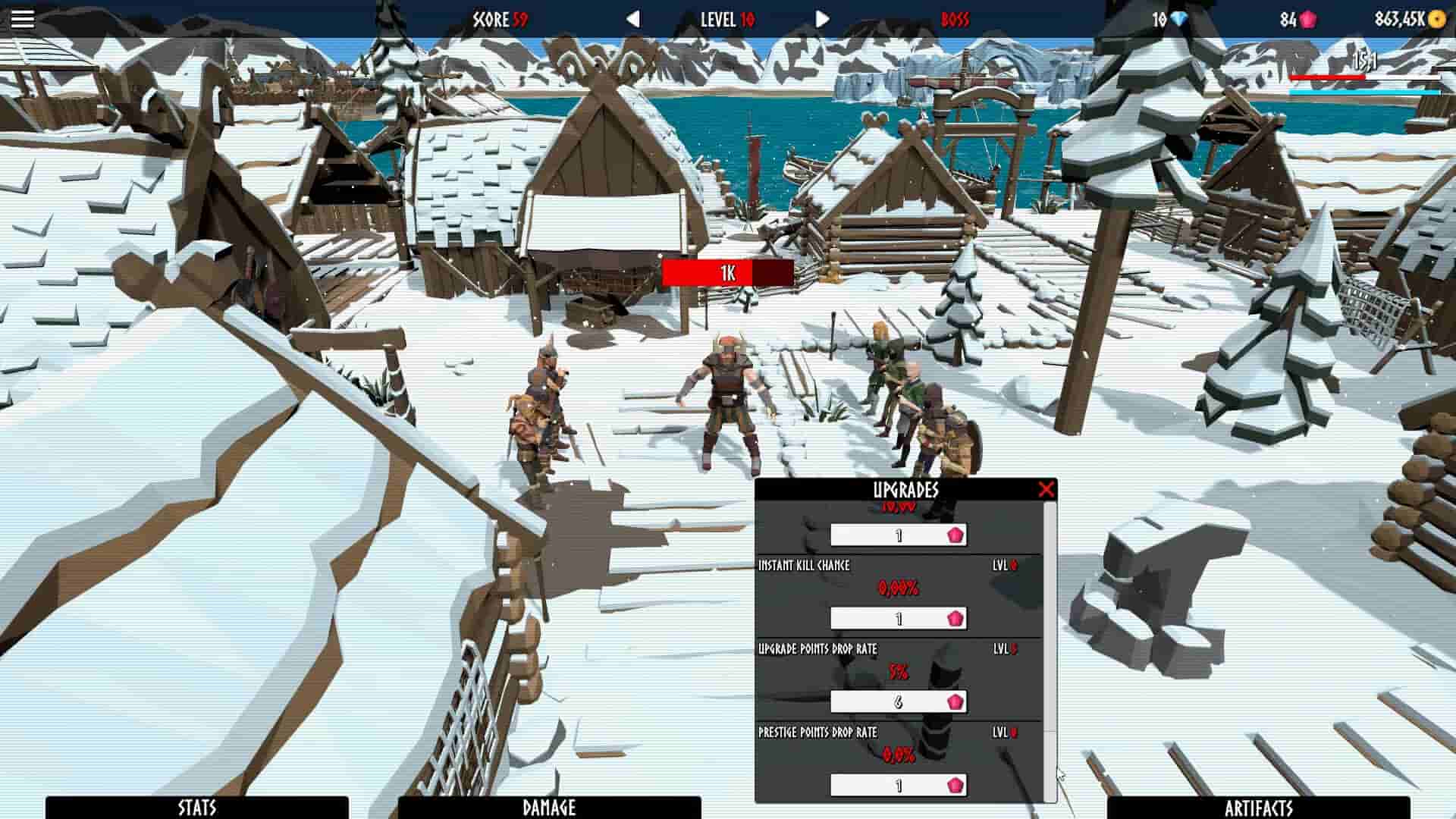 Idle Vikings Clicker screenshot thumbnail screenshot 3