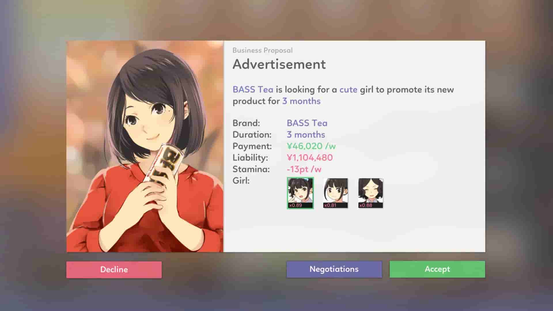 Idol Manager screenshot thumbnail screenshot 3