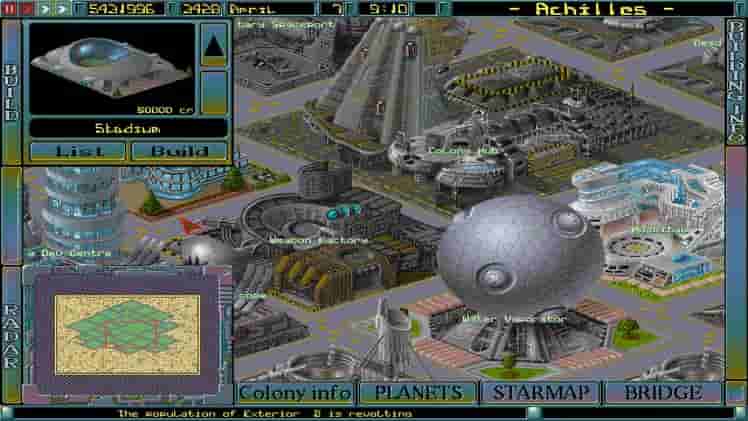 Imperium Galactica screenshot thumbnail screenshot 10