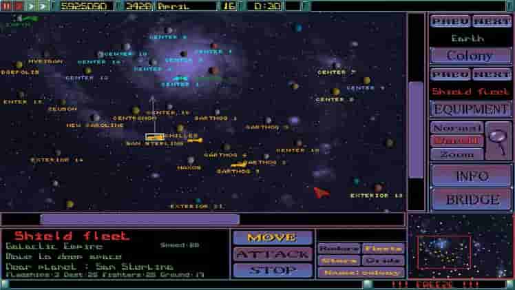 Imperium Galactica screenshot thumbnail screenshot 5