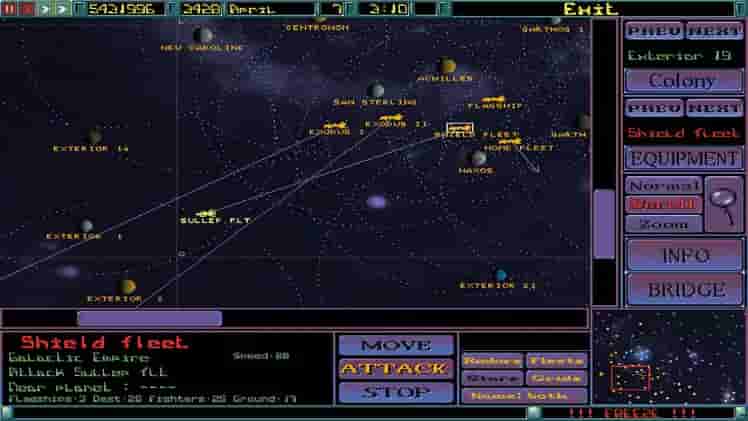 Imperium Galactica screenshot thumbnail screenshot 8
