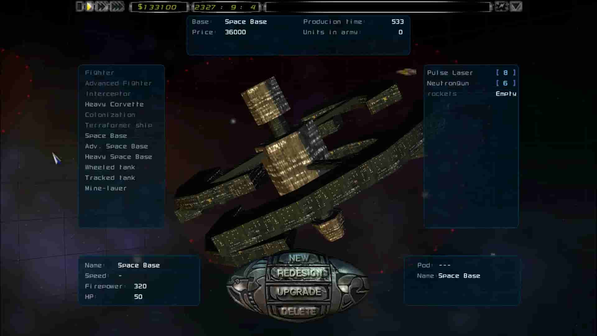 Imperium Galactica II screenshot thumbnail screenshot 1