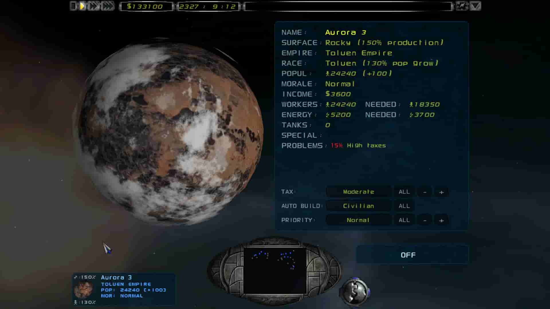 Imperium Galactica II screenshot thumbnail screenshot 2