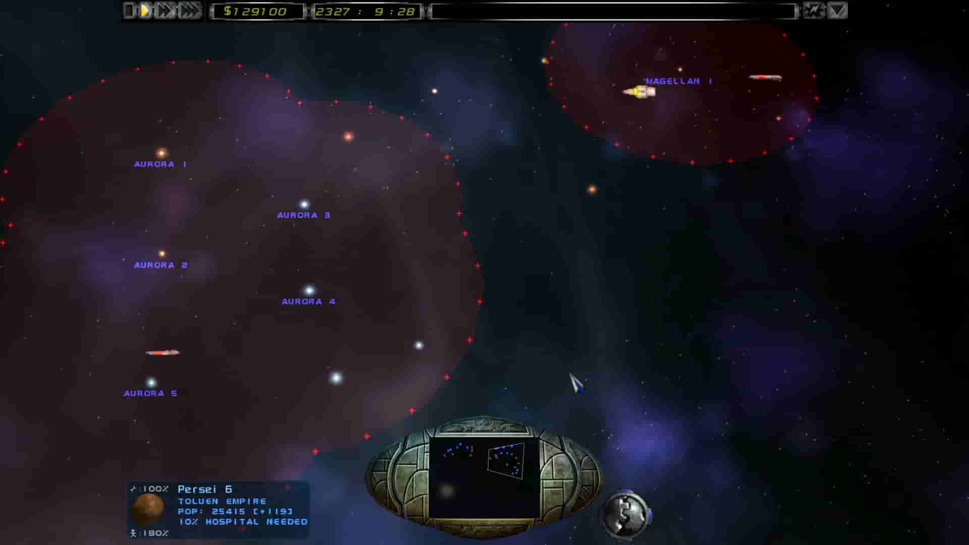 Imperium Galactica II screenshot thumbnail screenshot 4