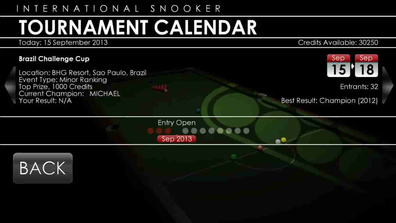 International Snooker screenshot thumbnail screenshot 7