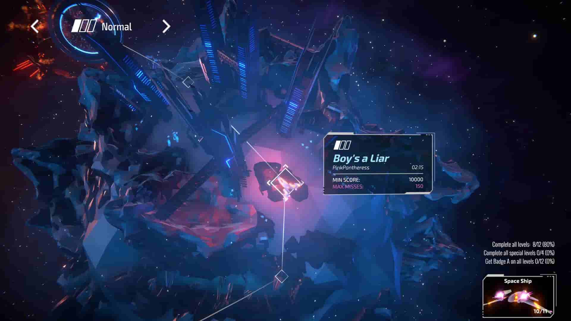 Invector: Rhythm Galaxy screenshot thumbnail screenshot 6