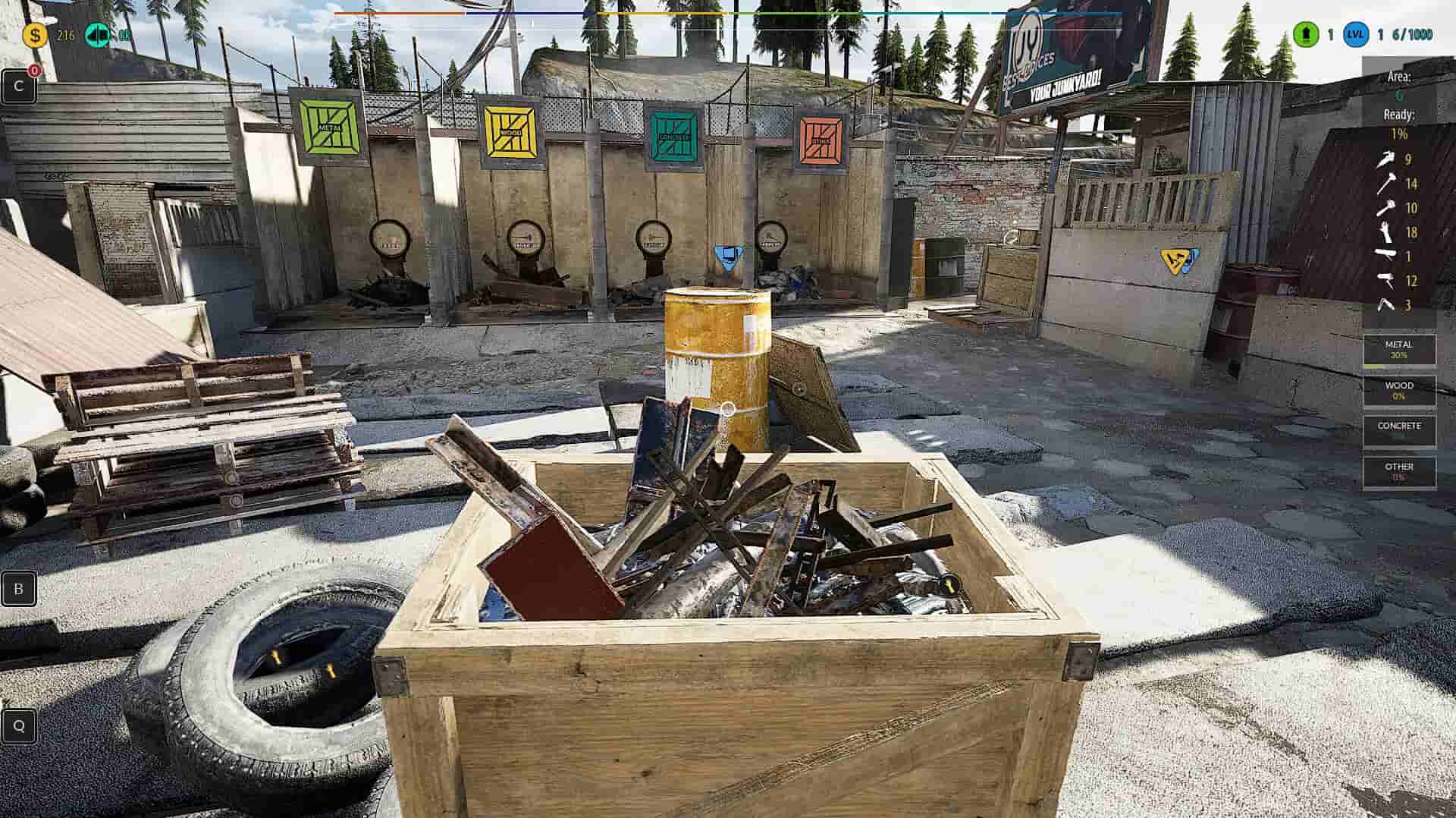 Junkyard Simulator screenshot thumbnail screenshot 4