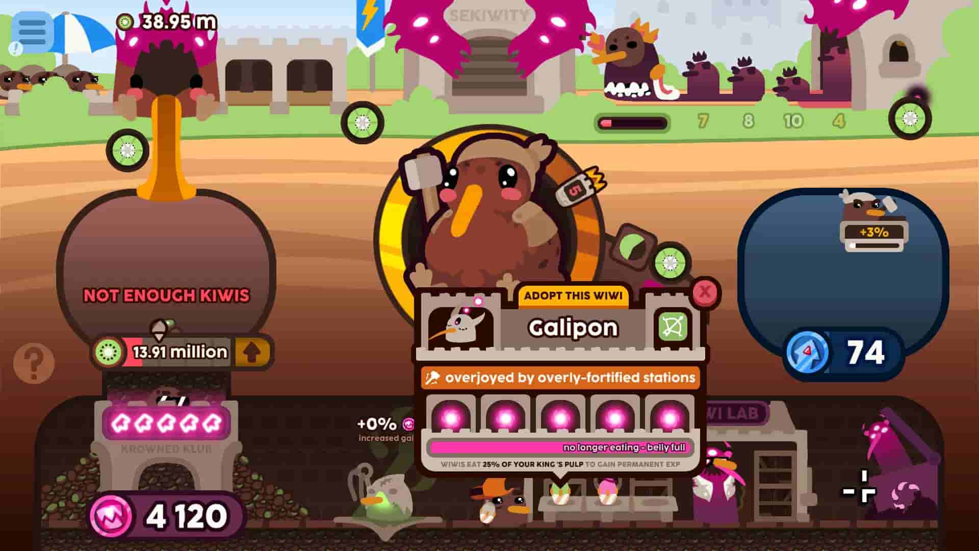 Kiwi Clicker - Juiced Up screenshot thumbnail screenshot 9