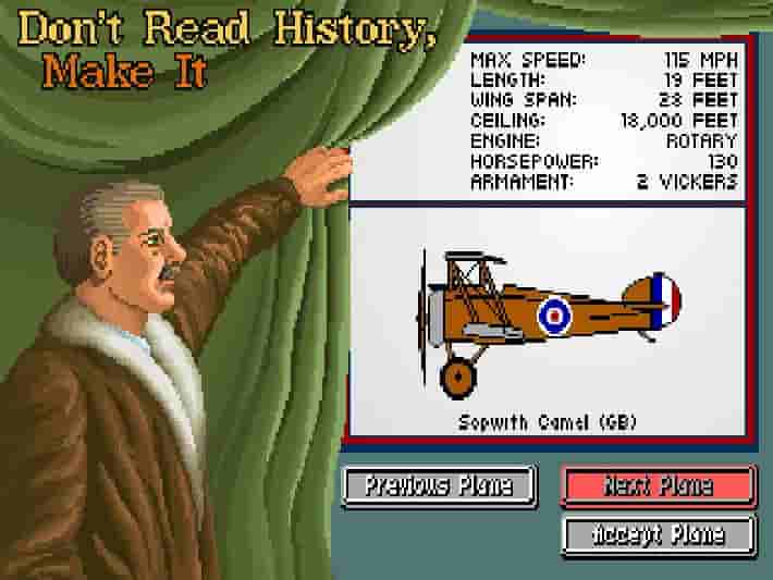 Knights of the Sky screenshot thumbnail screenshot 0