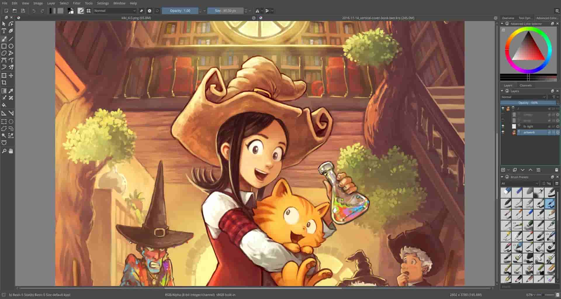 Krita screenshot thumbnail screenshot 2