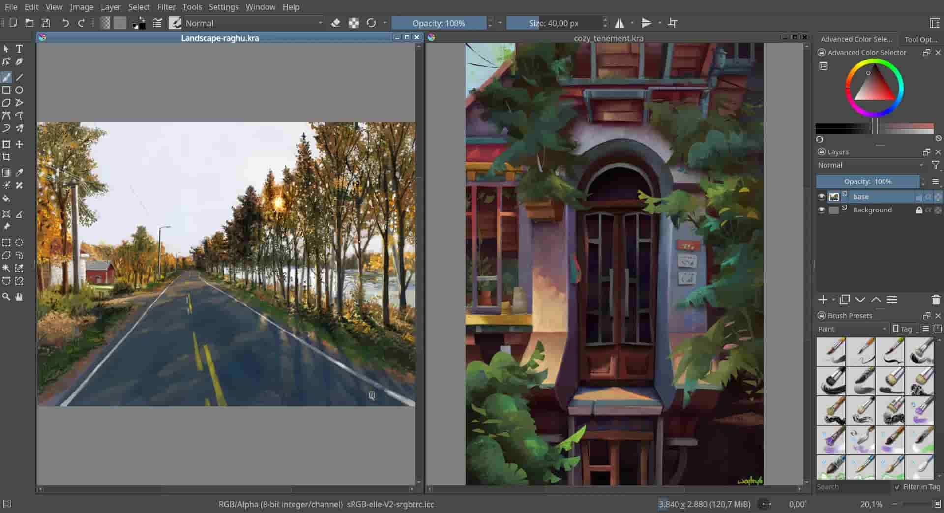 Krita screenshot thumbnail screenshot 3