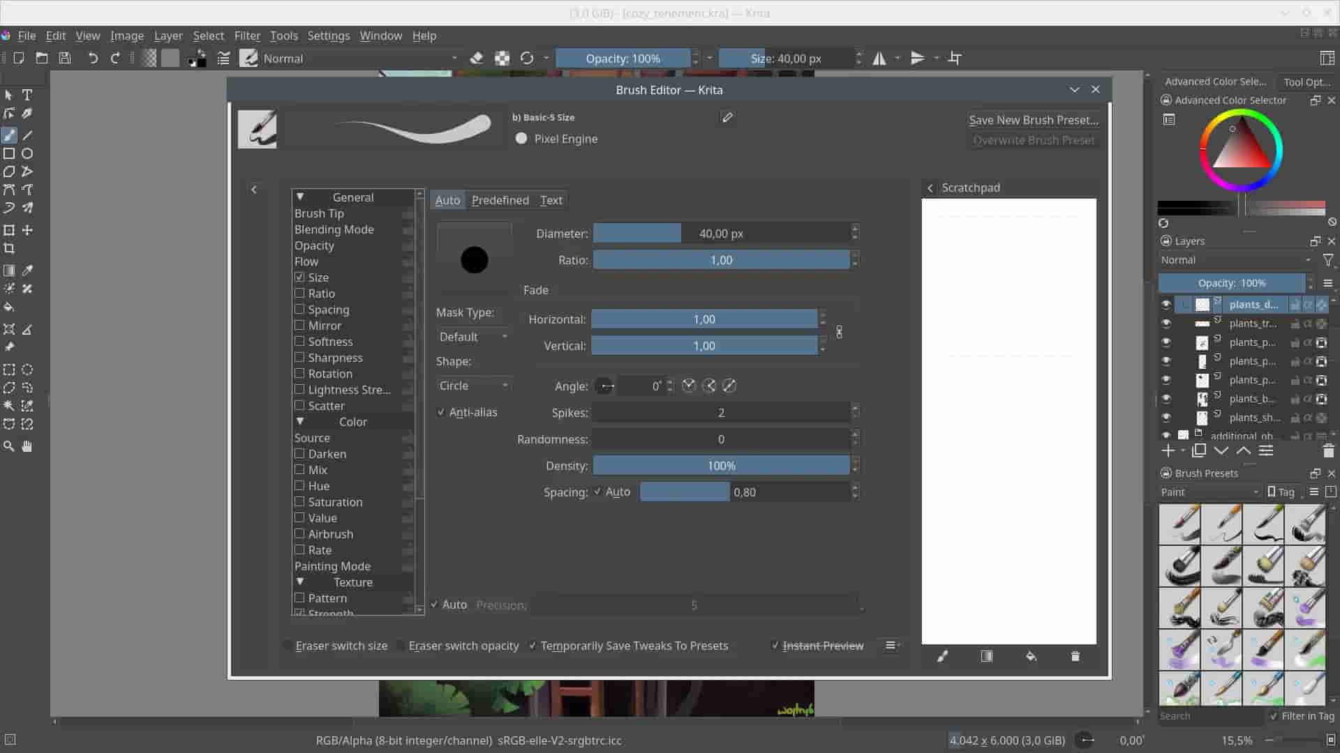 Krita screenshot thumbnail screenshot 6