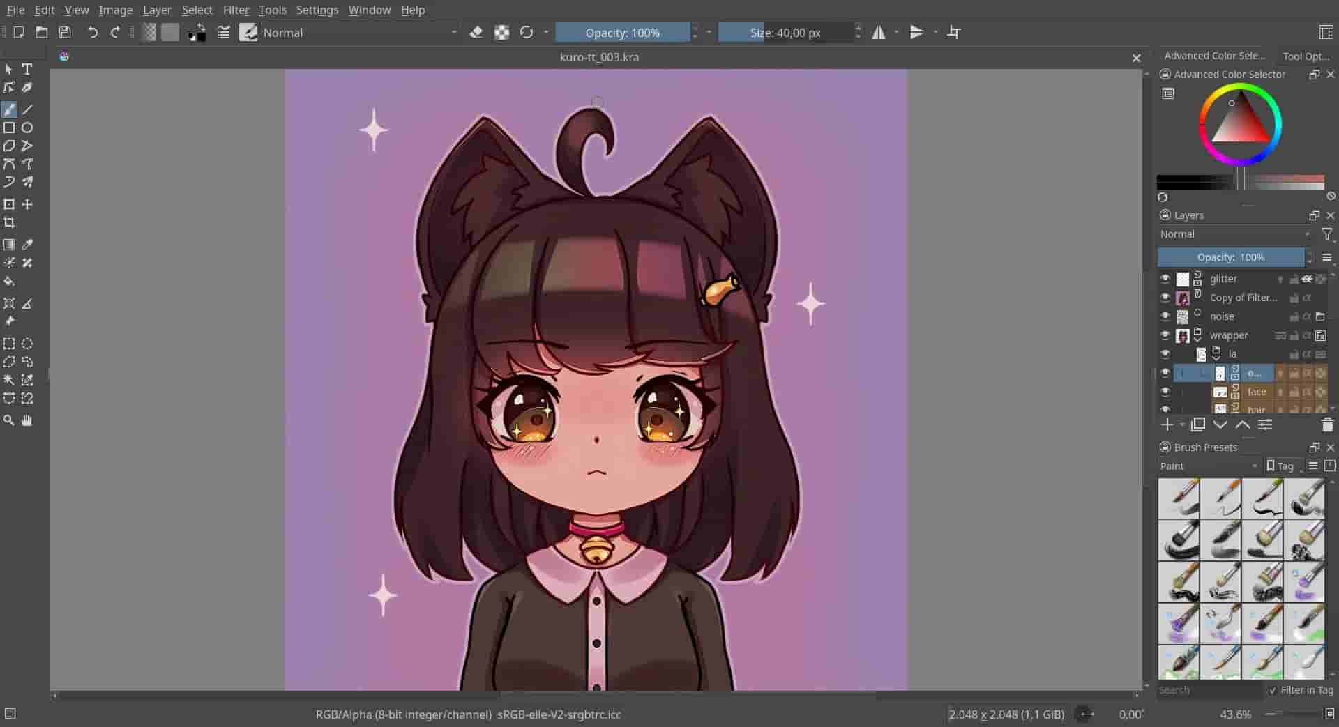 Krita screenshot thumbnail screenshot 9