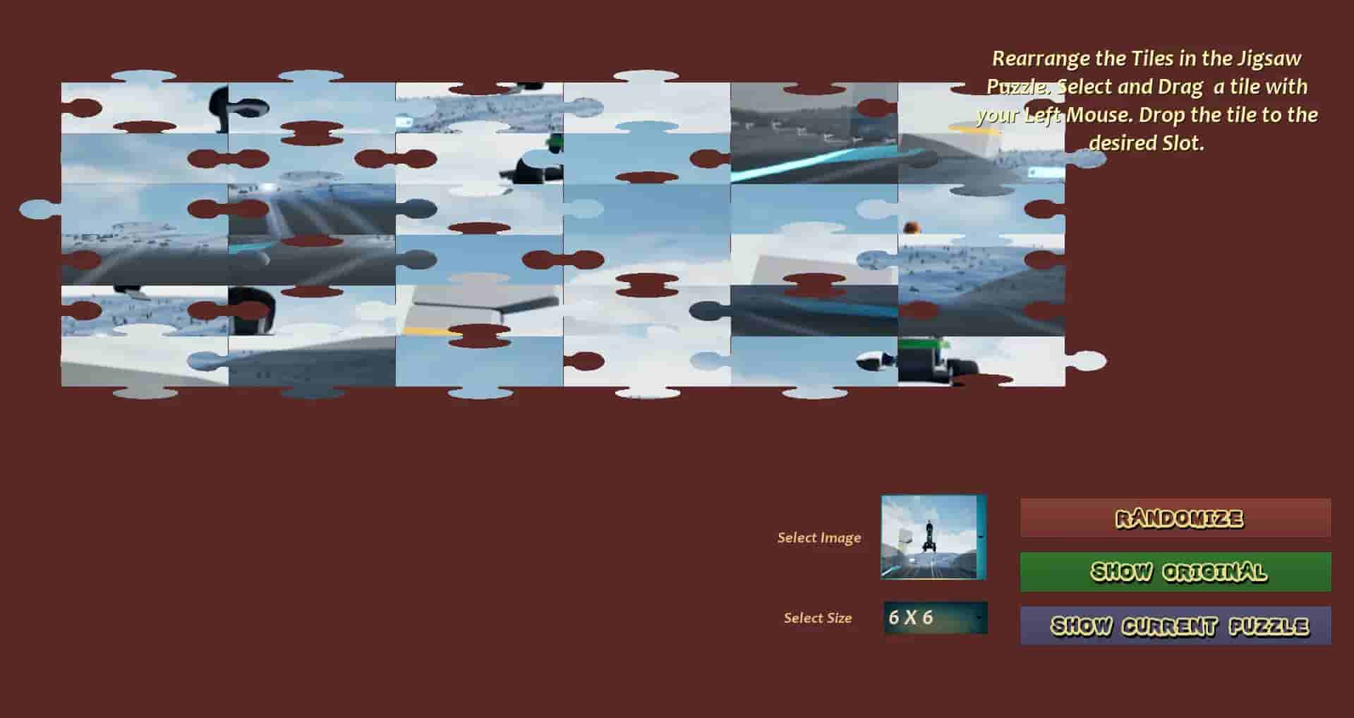 Lawnmower Game Jigsaw screenshot thumbnail screenshot 3