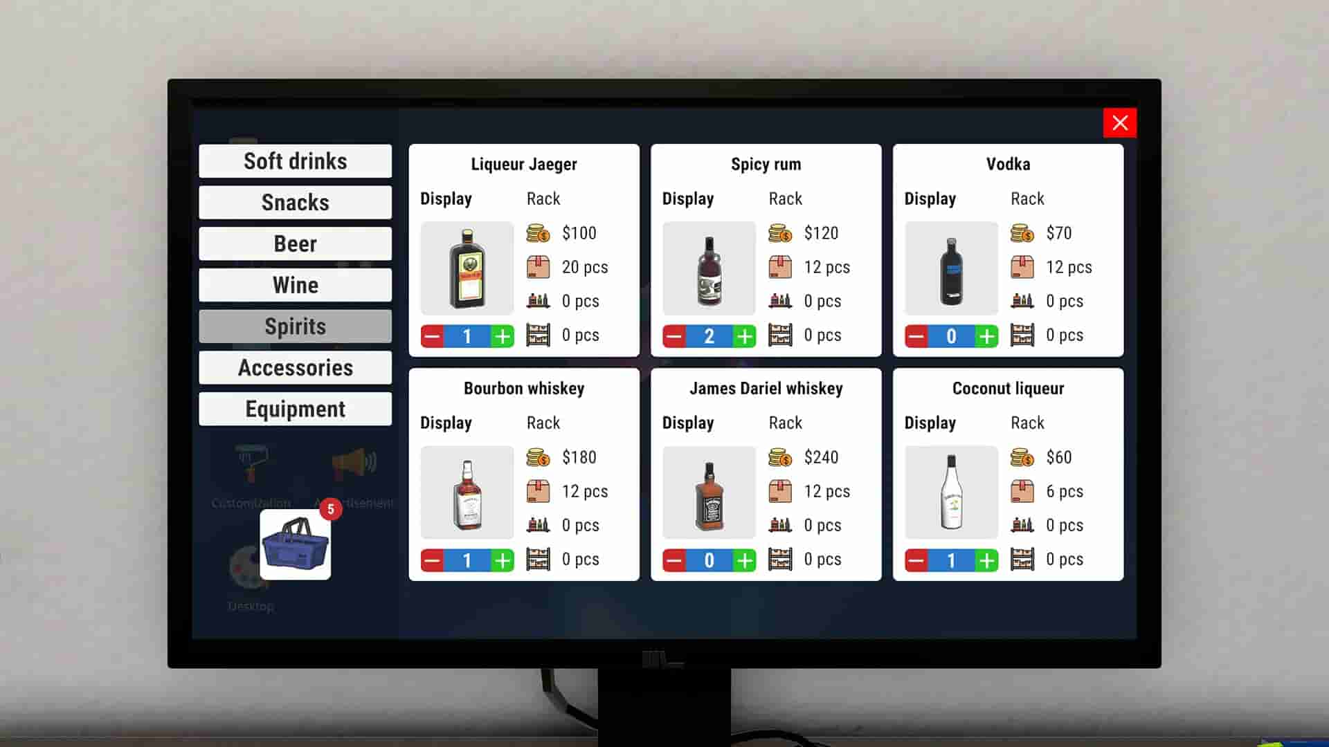 Liquor Store Simulator screenshot thumbnail screenshot 4