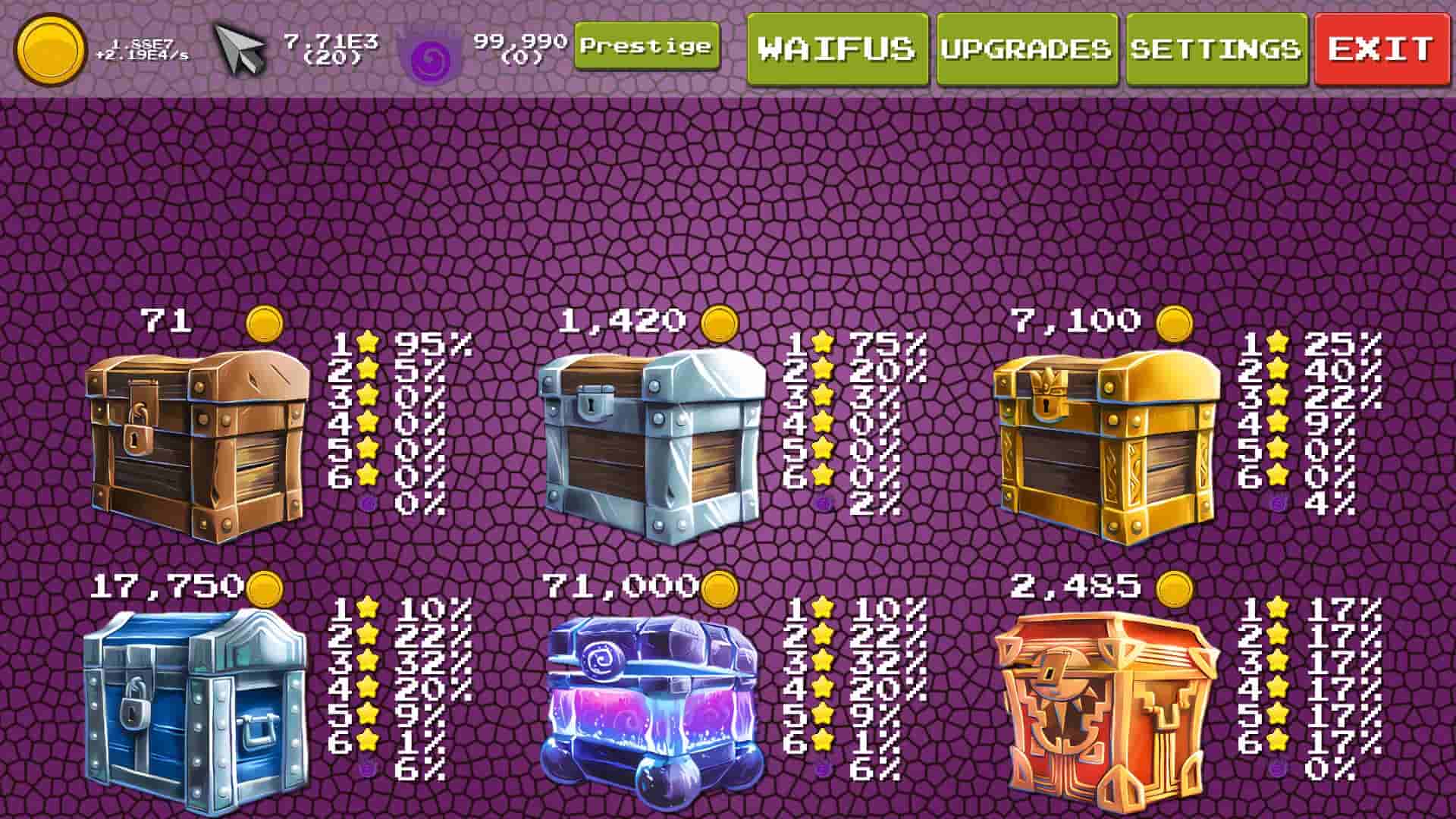 Loot Box Waifus screenshot thumbnail screenshot 2