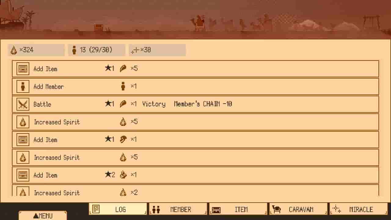 maboroshi caravan screenshot thumbnail screenshot 2
