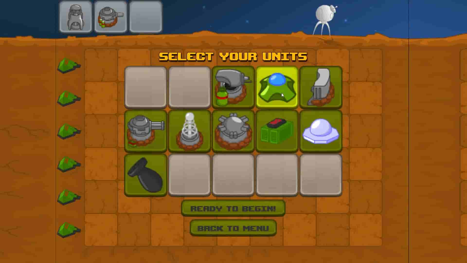 Martians Vs Robots screenshot thumbnail screenshot 1