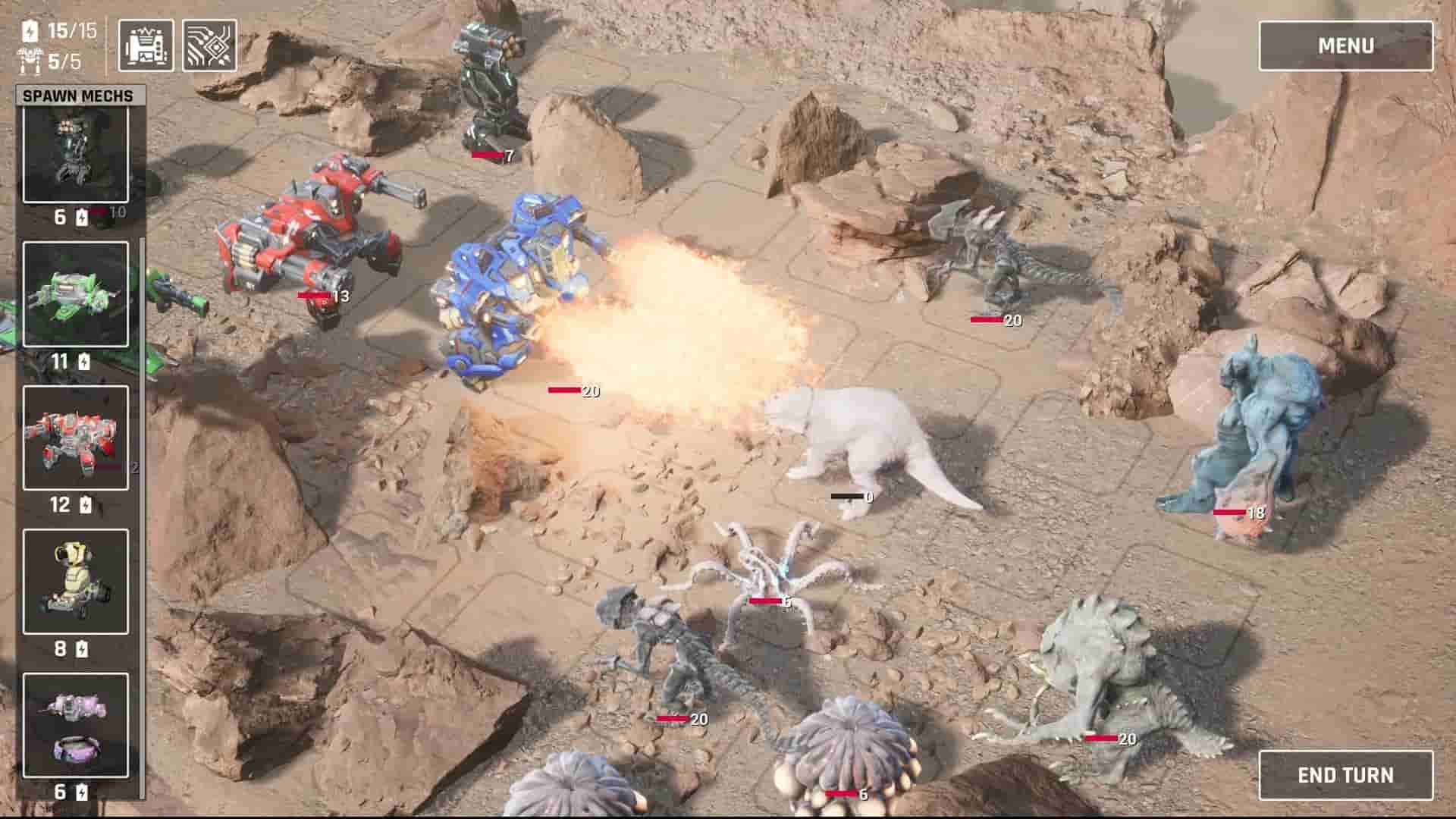 Mech Armada screenshot thumbnail screenshot 1