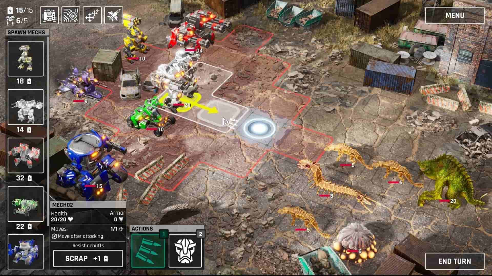 Mech Armada screenshot thumbnail screenshot 5