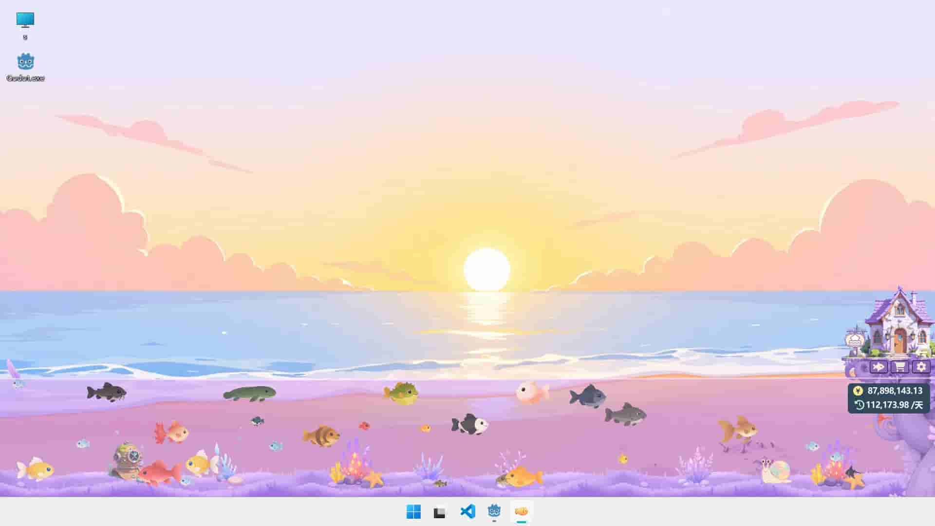 Milo's Tiny Fish Pond screenshot thumbnail screenshot 1
