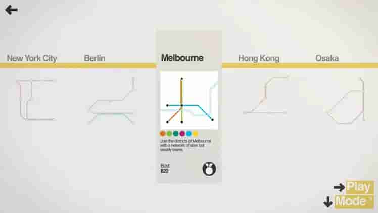 Mini Metro screenshot thumbnail screenshot 3