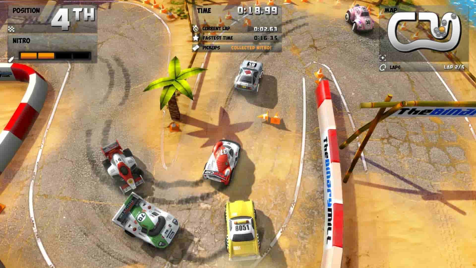 Mini Motor Racing EVO screenshot thumbnail screenshot 0