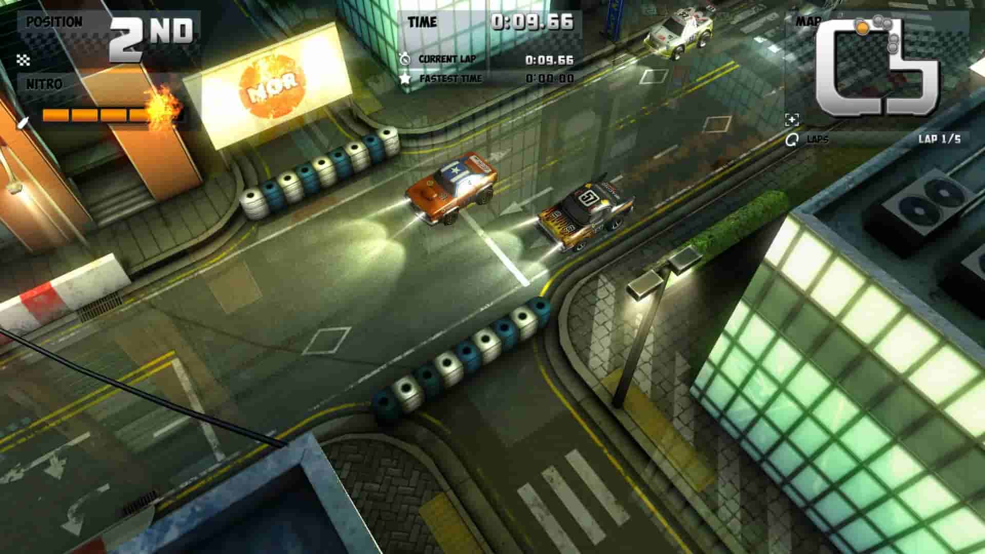 Mini Motor Racing EVO screenshot thumbnail screenshot 1