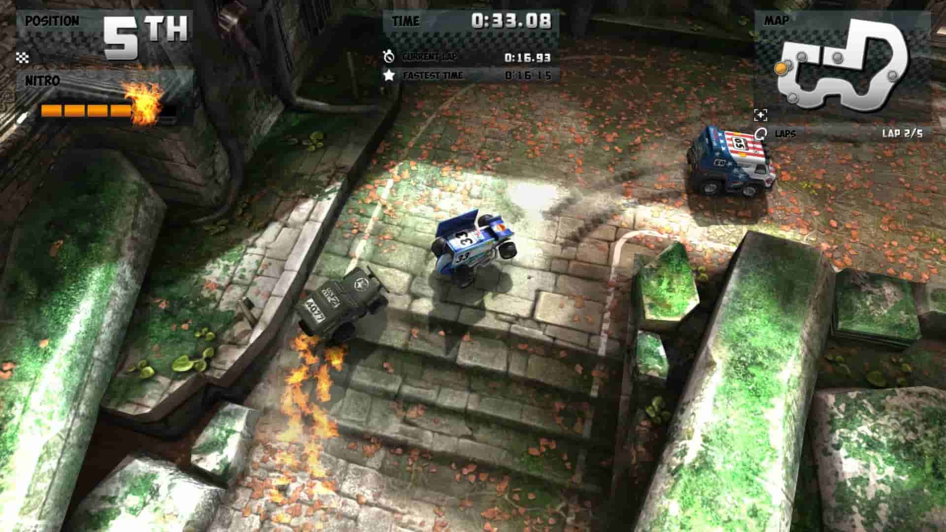 Mini Motor Racing EVO screenshot thumbnail screenshot 4
