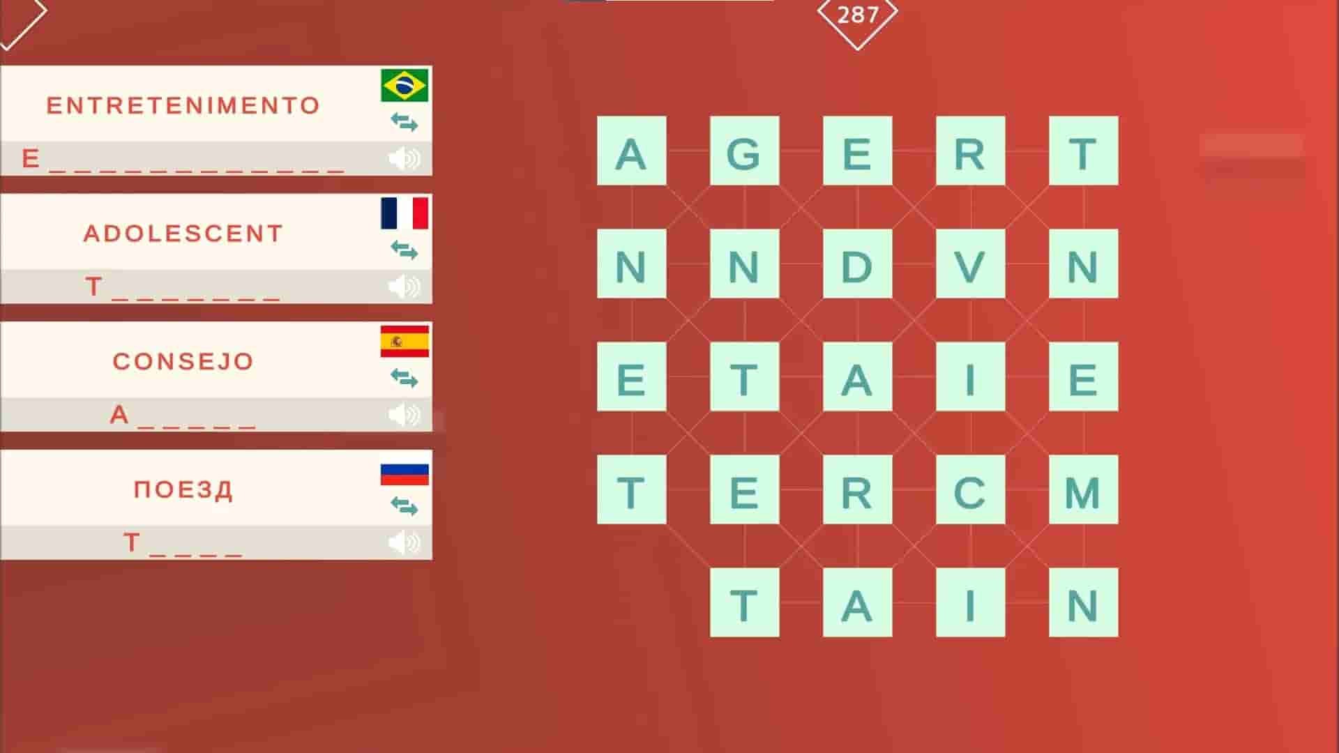 Mini Words: Polyglot screenshot thumbnail screenshot 9