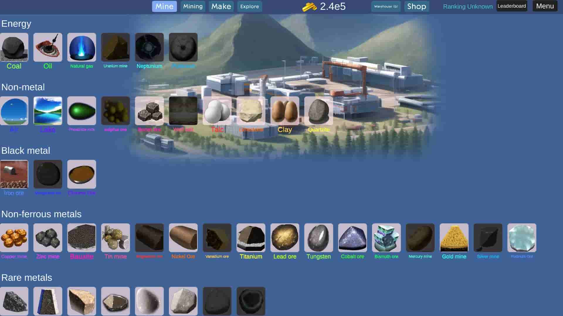 Mining Factory screenshot thumbnail screenshot 1