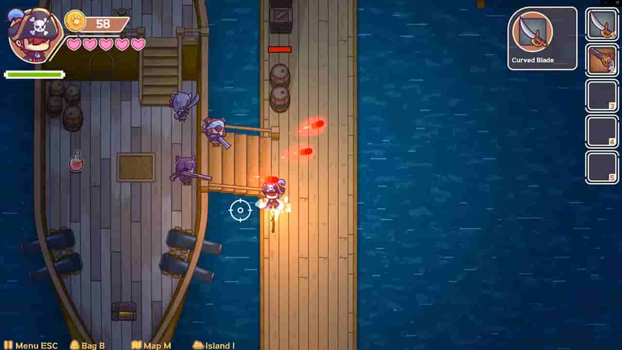 Miss Neko: Pirates screenshot thumbnail screenshot 9