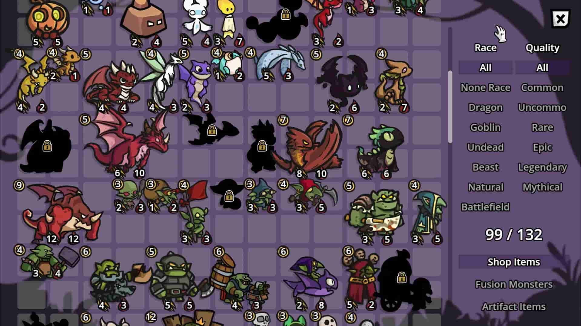 Monster Battles screenshot thumbnail screenshot 1