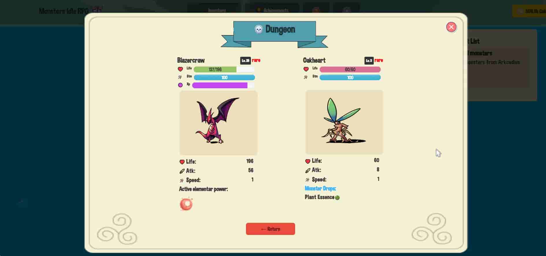 Monsters Idle RPG screenshot thumbnail screenshot 0